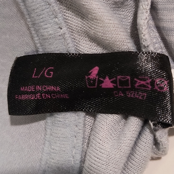 ACX Active Women's Large Silver Sports Bra - Picture 4 of 5